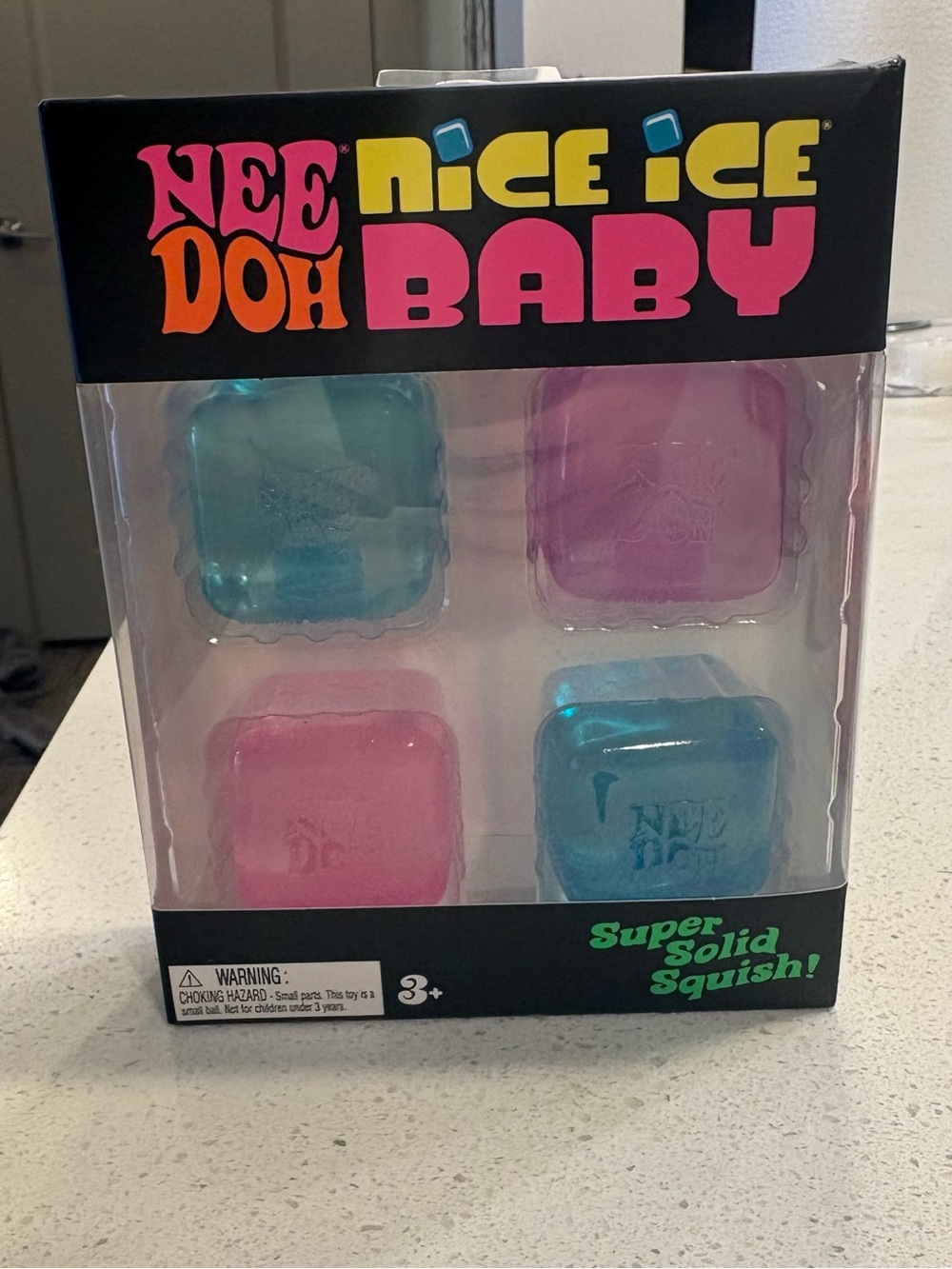 NeeDoh Baby Super Soft Squish Set Pink & Blue NWT